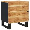 vidaXL Mesa de cabeceira 40x33x46 cm madeira de ac&aacute;cia maci&ccedil;a
