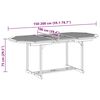 vidaXL 5 pcs conjunto de jantar para jardim ac&aacute;cia maci&ccedil;a e textilene