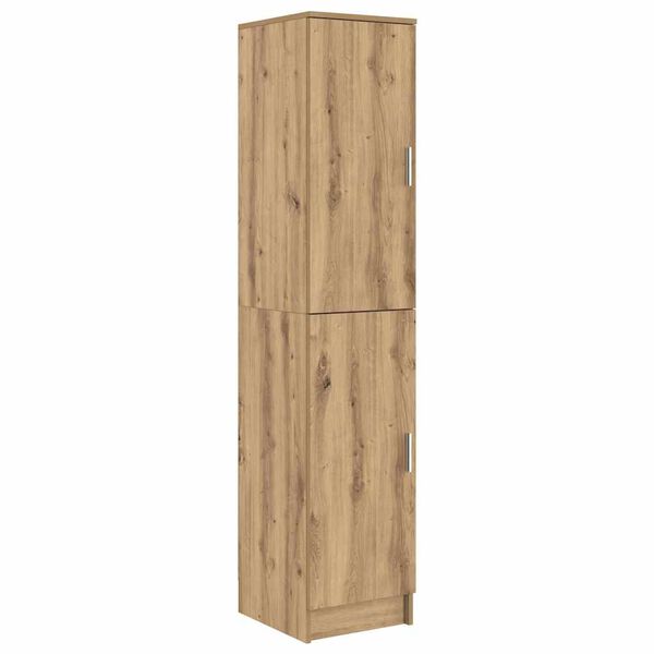 vidaXL Highboard carvalho artisiano 35 x 39 x 168 cm