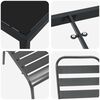 vidaXL Conjunto de Jantar para Jardim 5 pcs Antracite