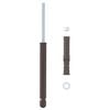 vidaXL Suportes para Prateleiras Flutuantes 12 Bege &Oslash;12 x 190 mm A&ccedil;o
