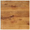 vidaXL Tampo de mesa quadrado 70x70x3,8 cm mangueira maci&ccedil;a