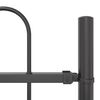 vidaXL Cerca para Jardim 6 pcs Cinzeto 10,2 x 1,5 m