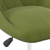 vidaXL Cadeiras de jantar girat&oacute;rias 2 pcs veludo verde-claro