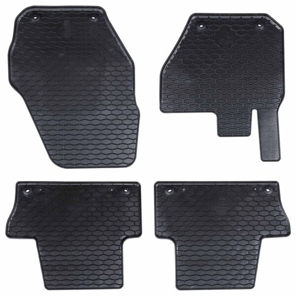 vidaXL Tapete de carro 4 pcs Preto Compat&iacute;vel com VOLVO XC60 2009-2017