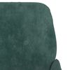 vidaXL Banco 108x79x79 cm veludo verde-escuro