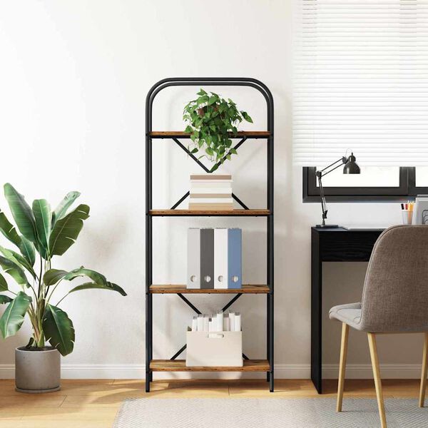 vidaXL Estante Madeira antiga 60 x 30 x 146 cm Madeira processada