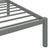 vidaXL Estrutura de cama 180x200 cm metal cinzento