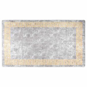 vidaXL Tapete lav&aacute;vel 190x300 cm cinzento