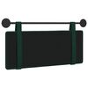 vidaXL Cabeceira Suspensa Verde Escuro 110 x 55 x 5 cm Veludo