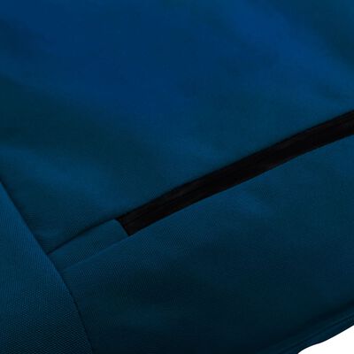 vidaXL Espreguiçadeira dobrável tecido oxford azul-marinho
