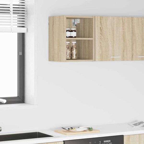 vidaXL Arm&aacute;rio suspenso Carvalho Sonoma 30 x 29,5 x 40 cm