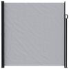 vidaXL Toldo Lateral Retr&aacute;til Cinzento 500 x 220 cm Poli&eacute;ster