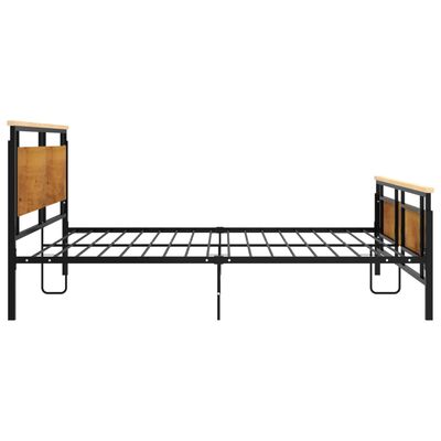 vidaXL Estrutura de cama metal 200x200 cm