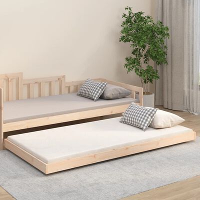 vidaXL Estrutura de cama 80x200 cm madeira de pinho maciça