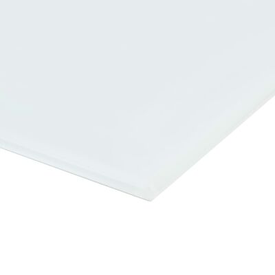 vidaXL Quadro branco magnético em vidro para parede 60x40 cm