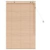 vidaXL Cortina Veneziana Apar&ecirc;ncia de Carvalho 80 x 130 cm 35 mm