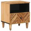 vidaXL Mesa-de-cabeceira Castanho 50 x 33 x 60 cm
