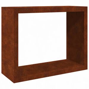 vidaXL Rack Lenha 100x40x80 cm a&ccedil;o resistente &agrave;s intemp&eacute;ries