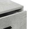 vidaXL Buffet Cinzento cimento 40 x 41 x 75 cm Madeira processada