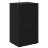 vidaXL Buffet Carvalho Preto 40 x 33 x 70 cm Derivados de Madeira