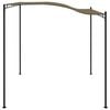 vidaXL Toldo 3x2,4 m 180 g/m² cinzento-acastanhado