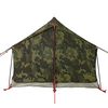 vidaXL Tenda para campismo para 2 pessoas imperme&aacute;vel camuflagem