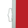vidaXL Toldo lateral retr&aacute;til para p&aacute;tio 140x500 cm vermelho