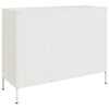 vidaXL Aparador 100,5x39x79 cm aço branco
