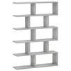 vidaXL Prateleira de Parede Cinzento Cimento 70 x 17 x 101 cm