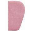 vidaXL Orelha de Cabeceira Rosa 40 x 23 x 6 cm Veludo