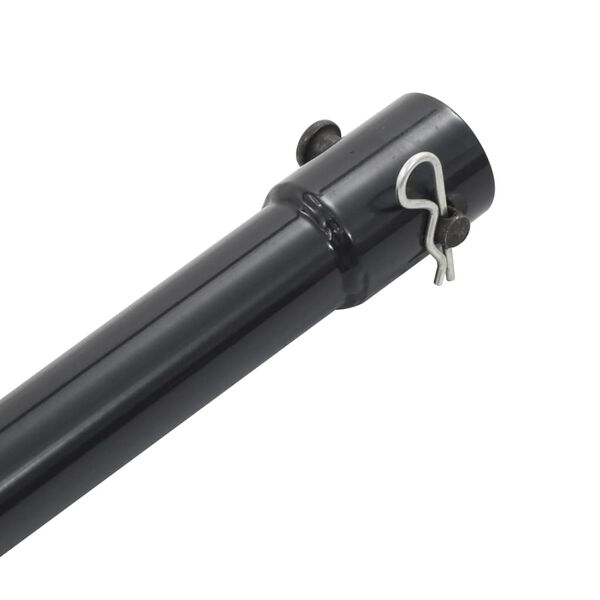 vidaXL Extens&atilde;o para broca a&ccedil;o 0,5 m