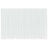 vidaXL Cortina de Renda com cortinas Branco 245 x 600 cm Poli&eacute;ster