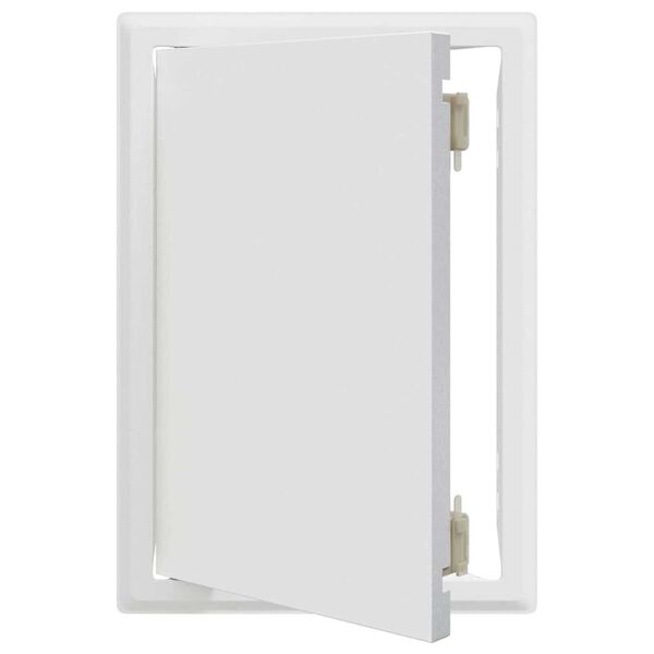 vidaXL Painel de Acesso Branco 33 x 23 x 3 cm A&ccedil;o