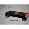 Avento Step de fitness pequeno 66x25x15cm
