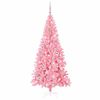vidaXL &Aacute;rvore de Natal com 300 LEDs com suporte Rosa 210 cm PVC