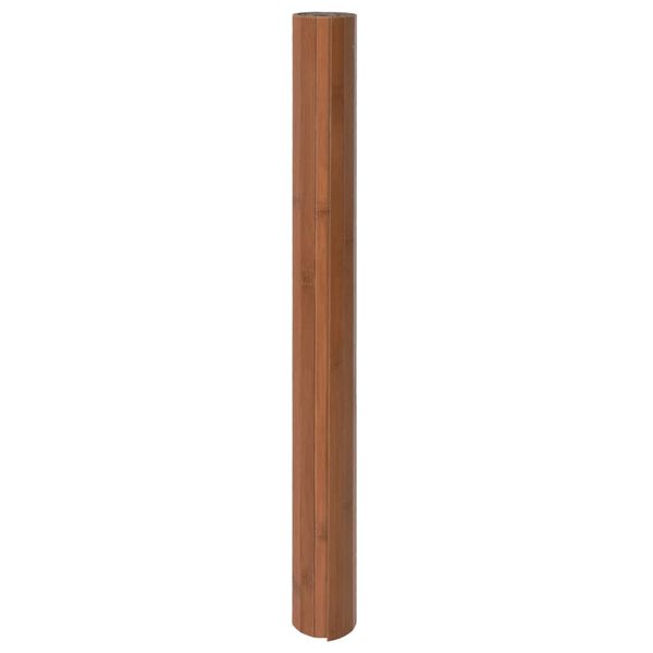 vidaXL Tapete retangular 60x400 cm bambu castanho