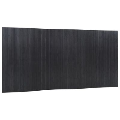 vidaXL Divisória 165x400 cm bambu cinzento