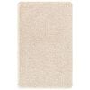 vidaXL Tapete de Banho Antiderrapante Creme 50 x 80 cm PP