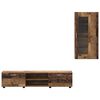vidaXL Conjunto de m&oacute;vel de TV com gaveta FLORIN Madeira antiga