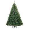 vidaXL &Aacute;rvore de Natal Artificial com 300 LEDs Verde 240 cm PE e PVC