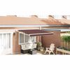 vidaXL Toldo retr&aacute;til autom&aacute;tico 300x250 cm castanho