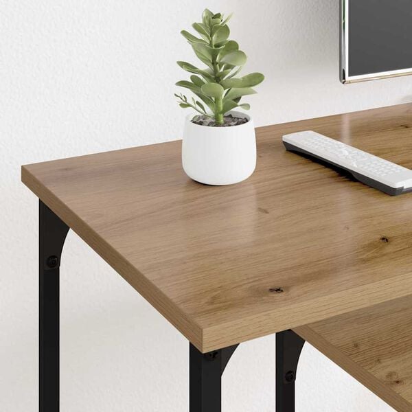 vidaXL Gabinete para TV Carvalho Artesanal 102 x 35 x 45,5 cm