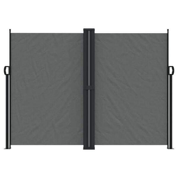 vidaXL Toldo lateral retrátil 180x600 cm antracite