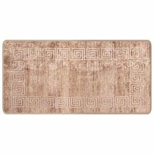 vidaXL Passadeira MARSA Branco 50 x 100 cm Poli&eacute;ster e PVC
