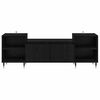 vidaXL Gabinete para TV Carvalho Preto 160 x 35 x 55 cm
