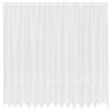 vidaXL Cortina de Renda com cortinas Branco 200 x 400 cm Poli&eacute;ster