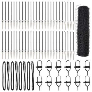 vidaXL Poste de Cerca Cinzento