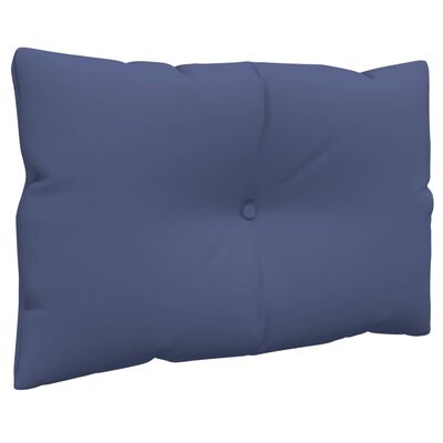 vidaXL Conjunto almofadão para sofá de paletes 60x38x13 cm tecido