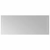 vidaXL Espelho de banheiro LED Transparente 100 x 40 cm Retangular